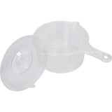 Steelpan met deksel, magnetronservies, 900 ml, vlekwerend