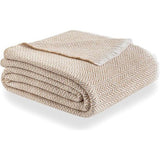 Extra zachte katoenen deken Vier Seizoenen Multifunctionele sprei Gooi Bed Gooi Sofa Gooi (230x240cm, Sandy) 230x240cm