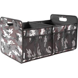 Grote kofferbaktas van polyester, 57 x 35 x 30 cm, auto-organizer met klittenband, accessoire voor kofferbak, opvouwbare tas, boodschappentas, opvouwbaar box-organizersysteem, draagtas