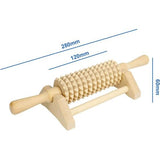 Houten massageroller Set 3 stuks. Massage Wellness Rollers Voet Hand Lichaam