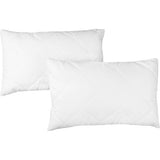 114 Set van 2 kussens, microvezel, verschillende maten, kookvast, 30 x 50 cm 114 Set van 2 kussens, gemaakt van microvezel, in verschillende maten, geschikt om te koken, 30 x 50 cm.