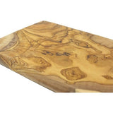 Prachtig ontbijtplankje set van 2 olijfhout 25 x 15 cm