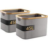 2pec × 45 L wasmand, wasmand, opening in twee richtingen, wasmandverzamelaar, wasmand, wasmanden, wasmanden