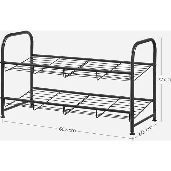 Schoenenkast,zwart 6