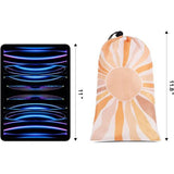 Picknickdeken zandvrij 280 x 300 cm waterdichte stranddeken voor 4-8 personen, lichtgewicht en draagbare sneldrogende strandmat, outdoor campingdeken voor strand, wandelen, reizen - Boheems