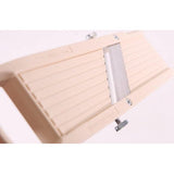 groenteschaaf, kunststof, wit/eierschaalkleuren, 31,1 x 8,9 x 3,2 cm