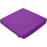 Garden Chair Cushion for Rattan Chair, Outdoor Lightweight Replacement Furniture Cushion, Waterproof Patio Furniture Chair Padding, Comfortable, Durable and Easy to Clean (Purple, 1)