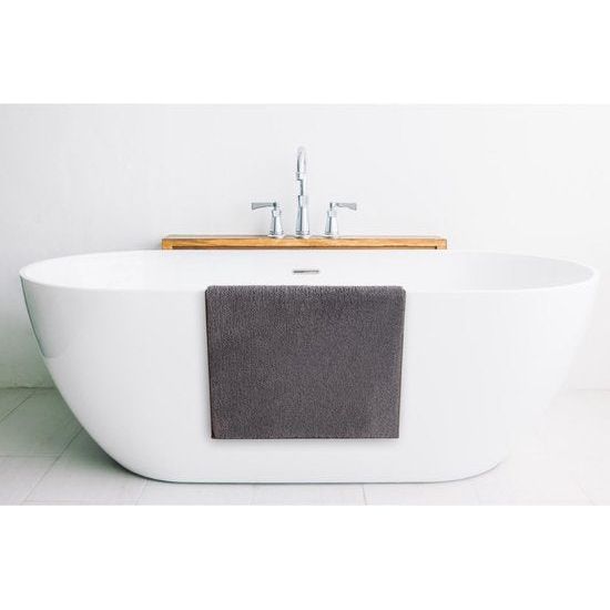 Zachte badmat; antislip; 50 x 80 cm