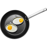 Eiformer Ovaal Set van 2 100% BPA-vrije premium platina-siliconen light/iron grey