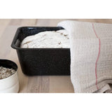 RIESS Cakevorm zwart 25 x 10 cm - Emaille