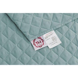 Fauteuilbeschermer Relax MALU, 1-zits - omkeerbaar gevoerde bankbescherming. Kleur Aquamarijn