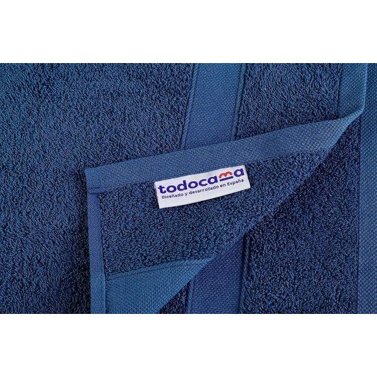 2 grote badhanddoeken 100% katoen 550 gsm extra zacht absorberend en sneldrogend badhanddoeken 100 x 150 cm marineblauw