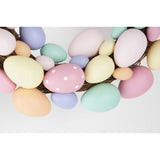 Kleurrijke paaseikrans in pastelkleuren, deurkrans, raamdecoratie, wanddecoratie, tafeldecoratie, lente, Pasen Kleurrijke paaseikrans in pastelkleuren, deurkrans, raamdecoratie, wanddecoratie, tafeldecoratie, lente, Pasen