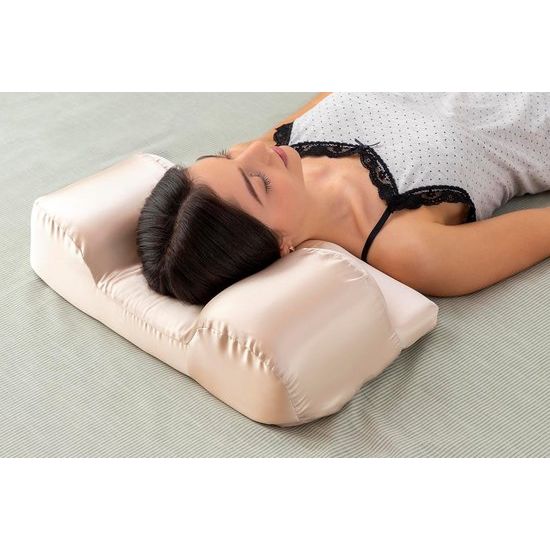 Anti-rimpel nekkussen met Youthlow satijnen hoes