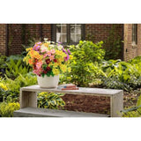 Kunstbloemen, 6 bundels kunstmadeliefjes, plastic bloemendecoratie, uv-bestendige bloemen voor binnen en buiten, hangende planten, tuin, porch, raambox, thuis, bruiloft