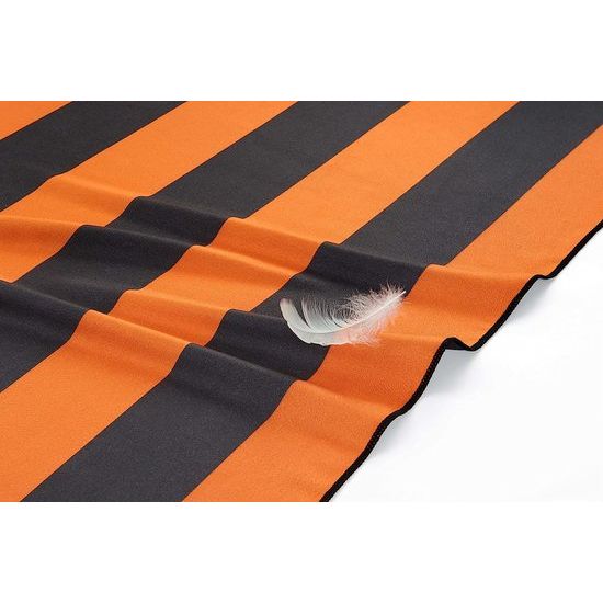Strandhanddoek XXL - microvezel badhanddoek groot, microvezel handdoeken licht en sneldrogend, 100% gerecyclede microvezel handdoek - wijnrood-donkergrijs gestreept 160 x 90 cm