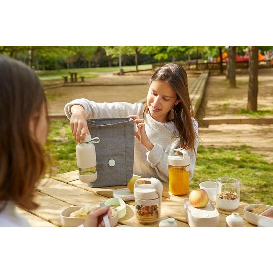 Lunchbag to Go Biologisch, Kunststof, Beige, 4 Liter