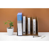 Houten bureau-organizer, kantoorplank, organizersysteem, tijdschriftenhouder, archieflade - Stijlvolle houten bureau-organizer voor thuiskantoor