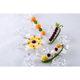 Set van 6 appellepels - culinaire decoratie - eenvoudige bediening