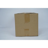 Set van 2 bureauladendozen a4 groot, kunststof ladedozen met laden, stapelbaar, opbergdoos met lade voor briefpapier en andere kantooraccessoires, transparant blauw