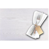 4 placemats/placemats, 45 x 30 cm, synthetisch, houtlook, saleen editie: natuur, esdoorn zwart,