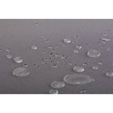 Bankkussen, voor binnen en buiten, 120 x 40 x 4 cm, geverfd, waterafstotend, grijs