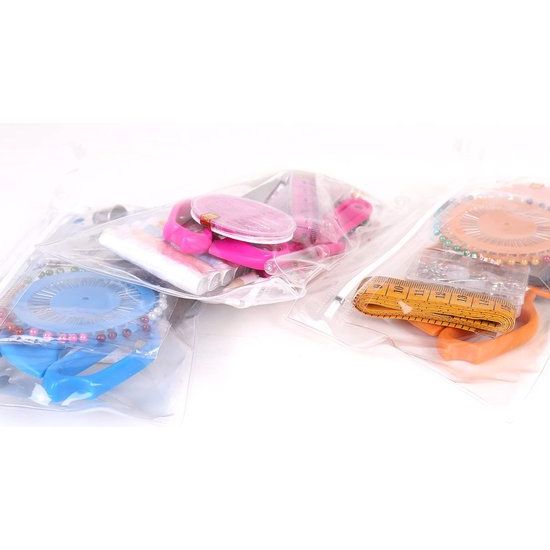 Exclusieve voorgevulde naaidoos, ambachtelijke opbergdoos met 94-delige naaisetje inbegrepen, 18,5 x 25,5 x 14,5 cm, Uil