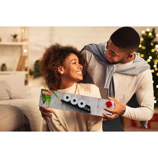 Toilet Paper Holder - Elephant Black - Tilted Toilet Paper Rack - Bathroom Accessories - Black Toilet Paper Storage - Unique Tissue Paper Rolls Storage