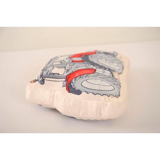 Contourkussen Tractor, ca. 36 x 24 x 5 cm, polyester, vormkussen