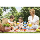 Snack Container, Stapelbare container Snack Tower 4-delige draaisluiting voor het bewaren van melk, snacks, blauw 916 ml