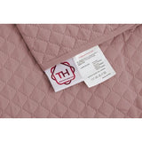 fauteuilbeschermer, bankhoes, 2-zits - omkeerbaar gevoerde bankbescherming. Kleur roze