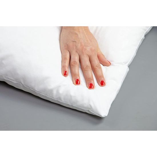 Set van 2 kussens, gemaakt van microvezel, in verschillende maten, geschikt om te wassen op hoge temperatuur, 40 x 40 cm.