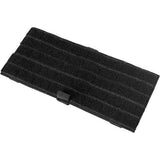 Zonneklep, Multifunctionele Nylon Organizer voor de Auto, Opbergtas met Molle strap voor tickets, creditcards, rijbewijs, herbruikbare verpakking (zwart)