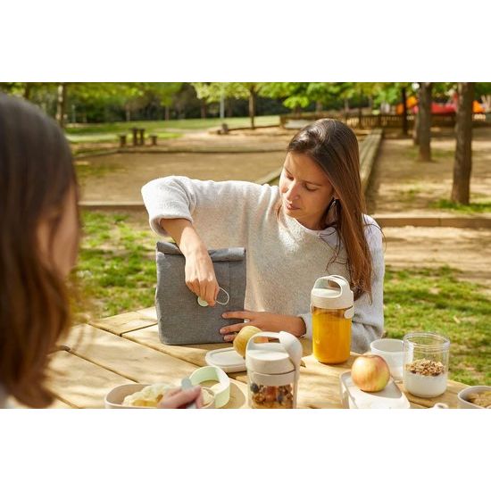 Lunchbag to Go Biologisch, Kunststof, Beige, 4 Liter