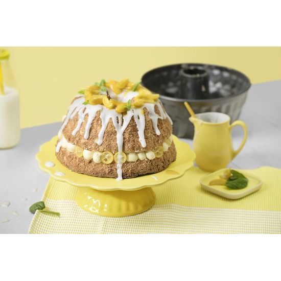 Klassiek 24 cm, Gugelhupf bakvorm rond, Gugelhupf bakvorm, taartvorm met antiaanbaklaag, gelijkmatig bruinen