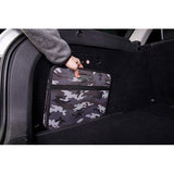 Grote kofferbaktas van polyester, 57 x 35 x 30 cm, auto-organizer met klittenband, accessoire voor kofferbak, opvouwbare tas, boodschappentas, opvouwbaar box-organizersysteem, draagtas