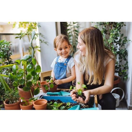 Gieter 2 L Roze Bloemenkan Kunststof