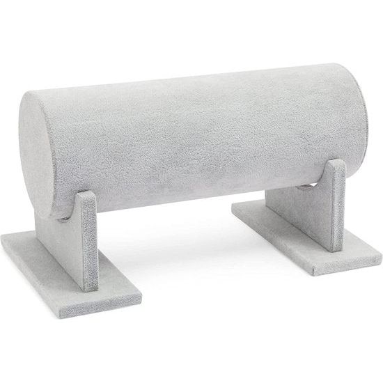 Voor armbanden, kettingen - Voor thuisorganisatie, juwelier, presentatie - Grijs, 31 x 16,5 x 17 cm