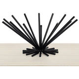 Belle Vous Zwart Ijzeren Fruitschaal - Grote Decoratieve Keuken Kom Standaard voor Appels, Bananen, Sinaasappels en Brood - Houder voor Keukenblad Opslag en Tafeldecoratie