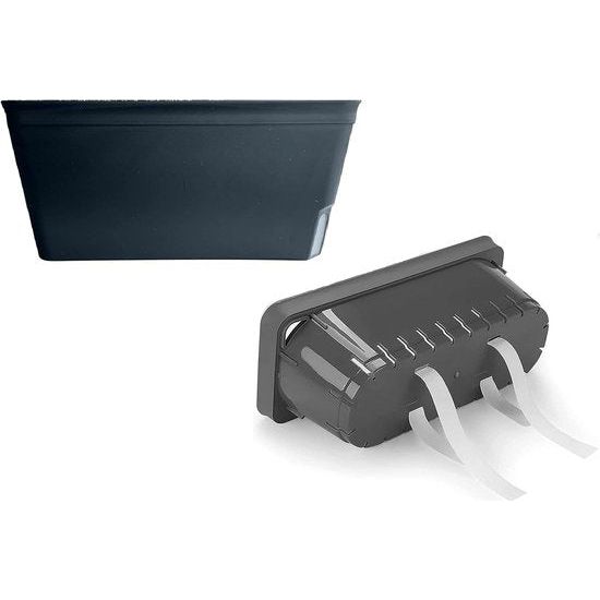 Lazy Planters Zelfwater gevende plantenpot, matzwart, set van 3