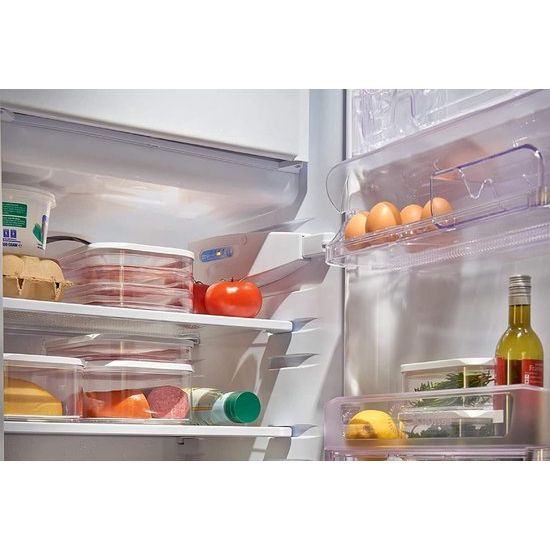 2-delig Vershouddozen starterset Meat and Cheese Modula voorraaddoos - ideaal voor het bewaren van levensmiddelen - vaatwasmachinebestendig, wit