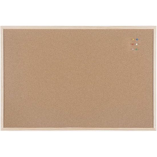 Kurkbord, bruin 90 x 60 cm