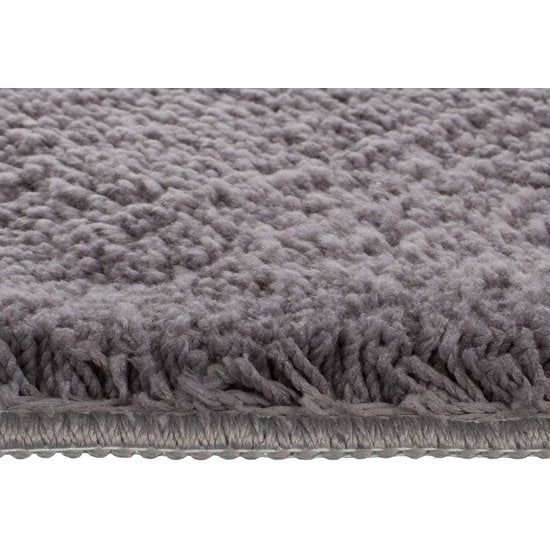 Brandsseller Badmat ca 70 x 80cm badmat Hartje Grijs