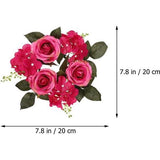 Kaarsenringen voor zuilkaarsen: licht van gewicht, met uitstekende afwerking, de kaarskrans is gemakkelijk te dragen en ziet er prachtig zacht uit.