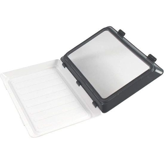 Vershouddozen, set van 2 stuks, ook geschikt als lunchbox om mee te nemen, praktische bento-box of milieuvriendelijke broodtrommel, vrij van BPA, geschikt voor magnetron en vaatwasser.