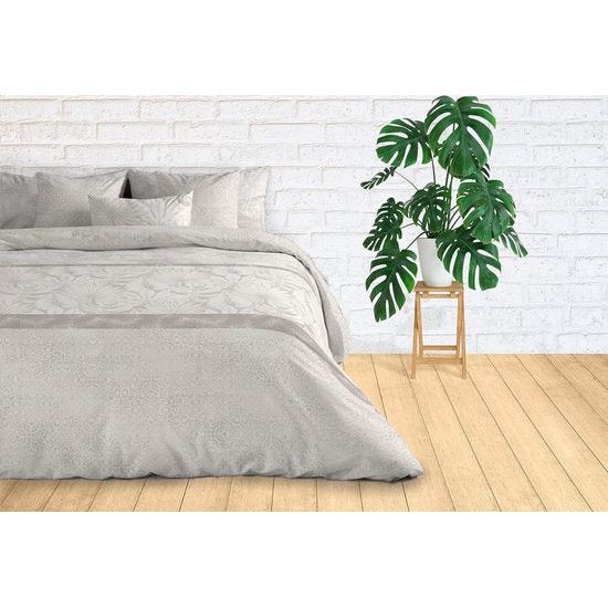 Beddengoedset microvezel dekbedovertrek 135/150 (240 x 220 cm) - inclusief 2 kussenslopen 70 x 40 cm natuurlijke kleur