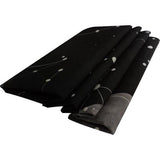 Sterrenhemel wandkleed maan zwart wandtapijt nacht hemel wanddoek sterrenbeelden psychedelisch tapijt 130 x 150 cm