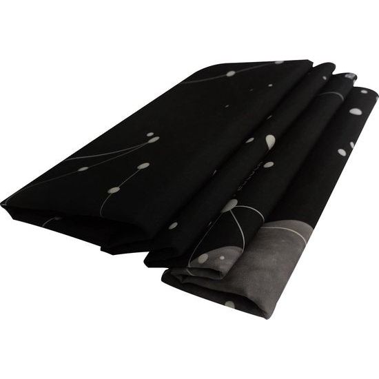 Sterrenhemel wandkleed maan zwart wandtapijt nacht hemel wanddoek sterrenbeelden psychedelisch tapijt 130 x 150 cm