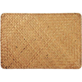 Placemats antislip zeegras rotan placemats eettafel hittebestendig geweven Kerstmis placemats isolatie (4 stuks)