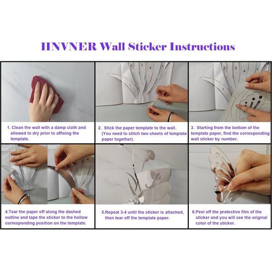 Muurtattoo bloem 3D DIY spiegel muursticker voor woonkamer muursticker voor slaapkamer wanddecoratie voor bank achtergrond TV muur achtergrond (59 x 31 inch, goud)